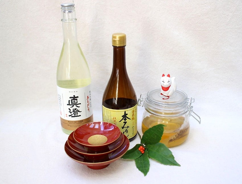 Rượu sake năm mới của Nhật Bản o-toso