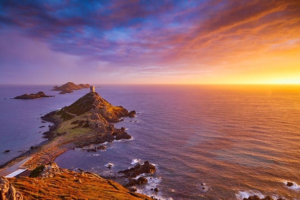 Îles sanguinaires en Corse