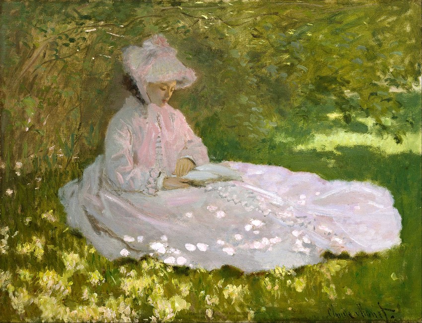 ฤดูใบไม้ผลิโดย Claude Monet (1872)