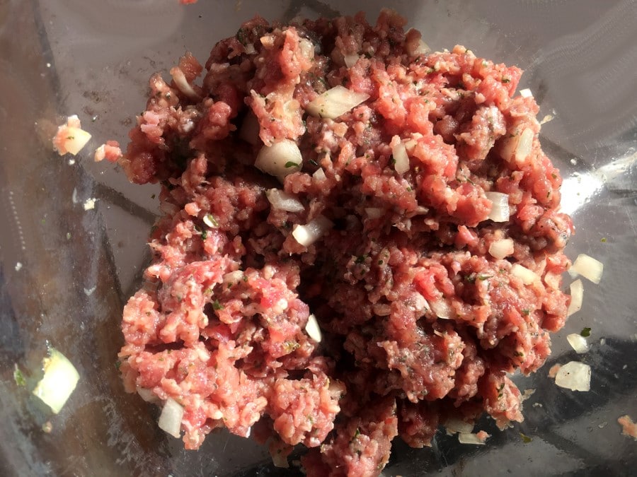 Relleno de carne picada