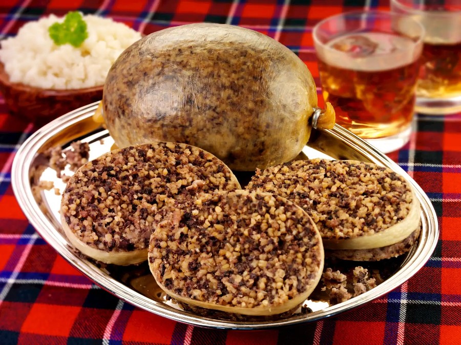 Geschnittene Haggis