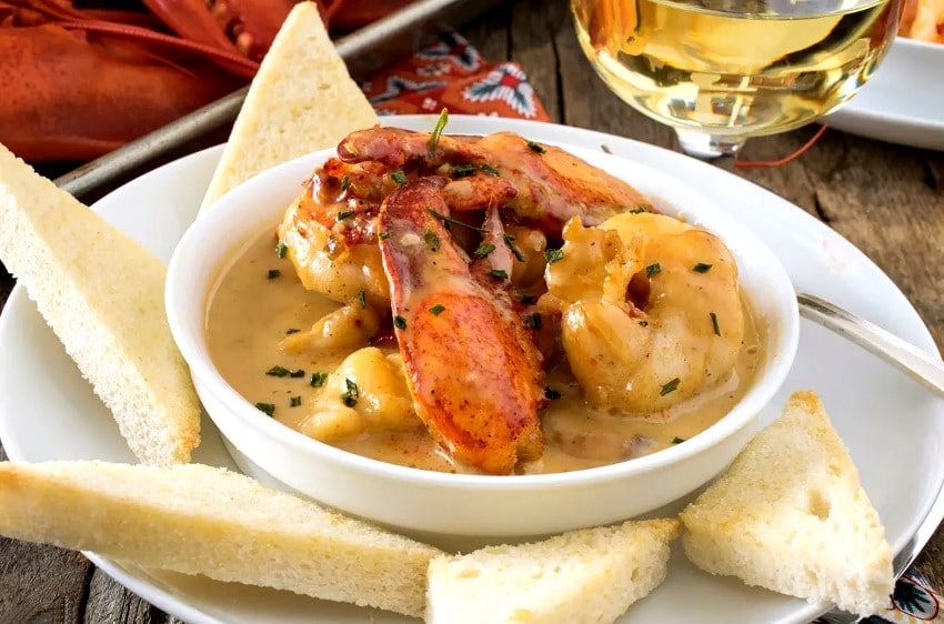 Homard Newburg par le chef Ranhoffer