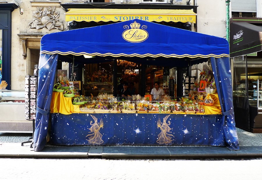 A pastelaria Stohrer durante as celebrações de final de ano