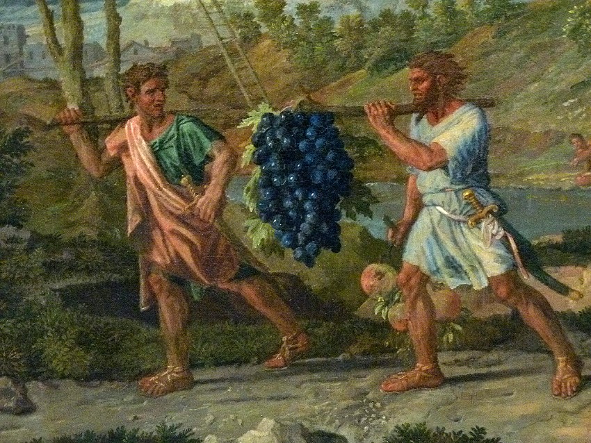 L&rsquo;Automne ou La Grappe de la Terre Promise par Nicolas Poussin, 1594-1665