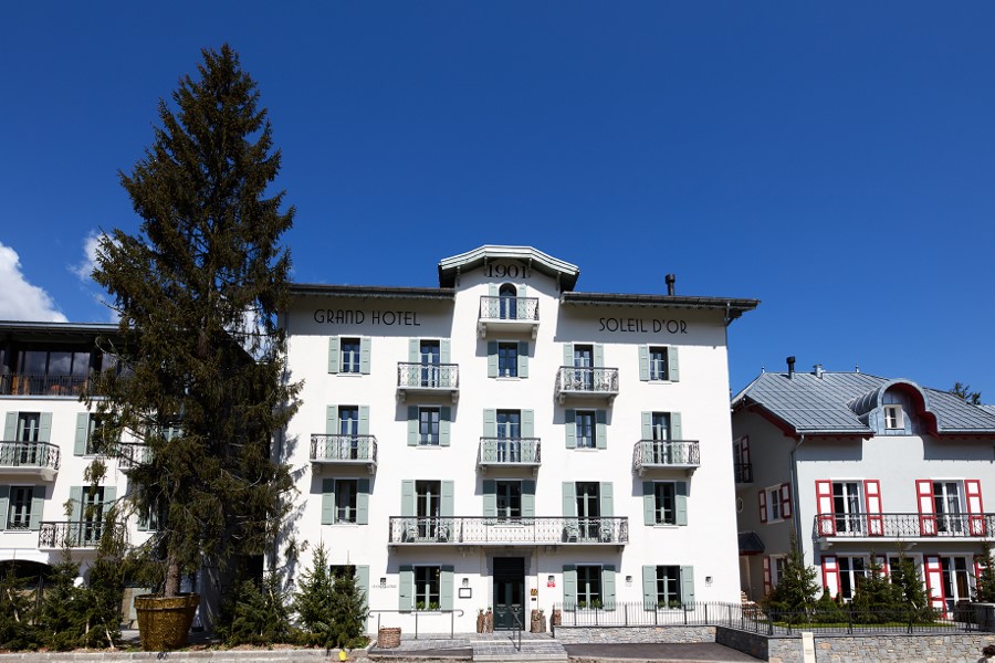 Grand Hotel du Soleil d'Or din Megève