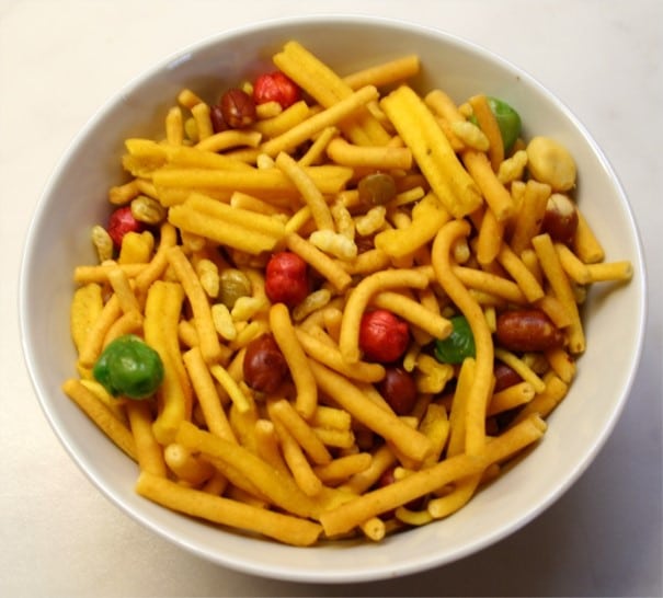 Chanachur oder Bombay-Mix