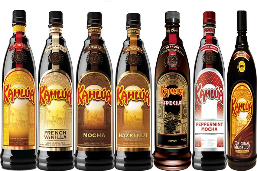 Les différentes Kahlúa
