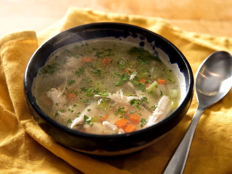 Soupe au poulet