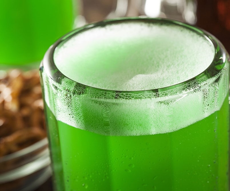 Cocktail Incredible Hulk &agrave; la bi&egrave;re blonde