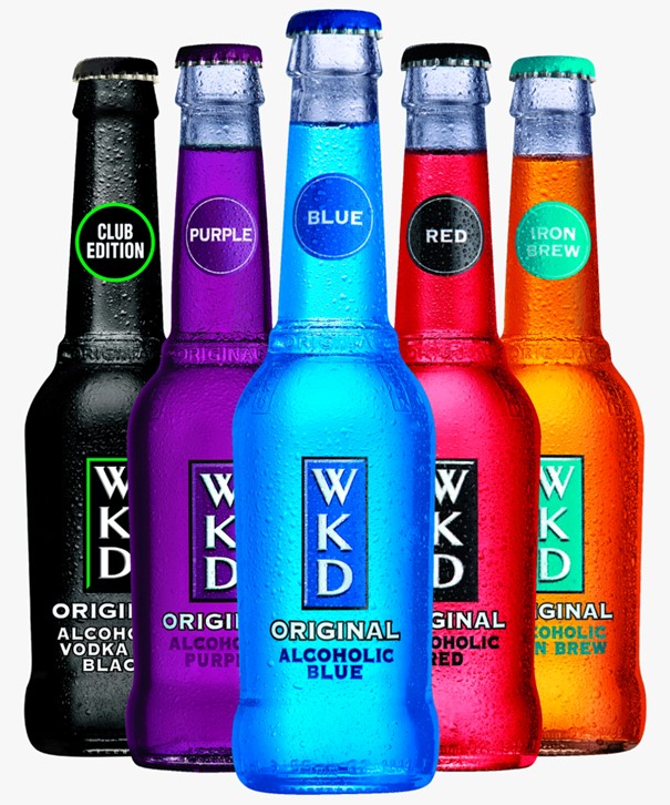 Range of different WKDs