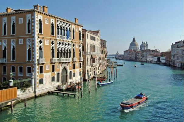 The Pisani Gritti Palace in Venice