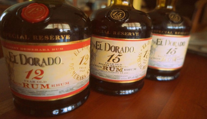 เหล้ารัมกายอานา El Dorado จาก Demerara Distillers Ltd.