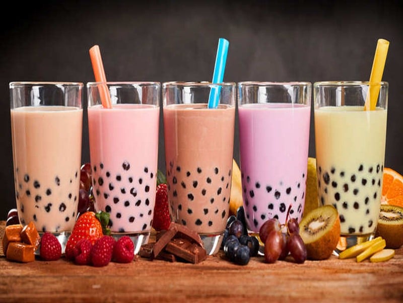 Thés à bulles (bubble teas)