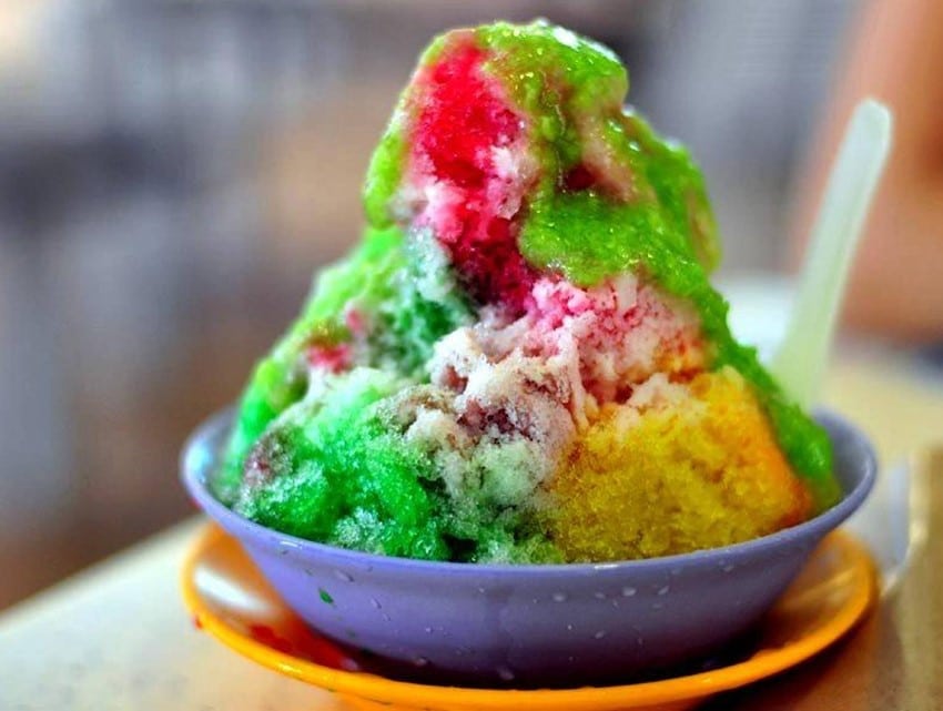 Malaysian ais kacang