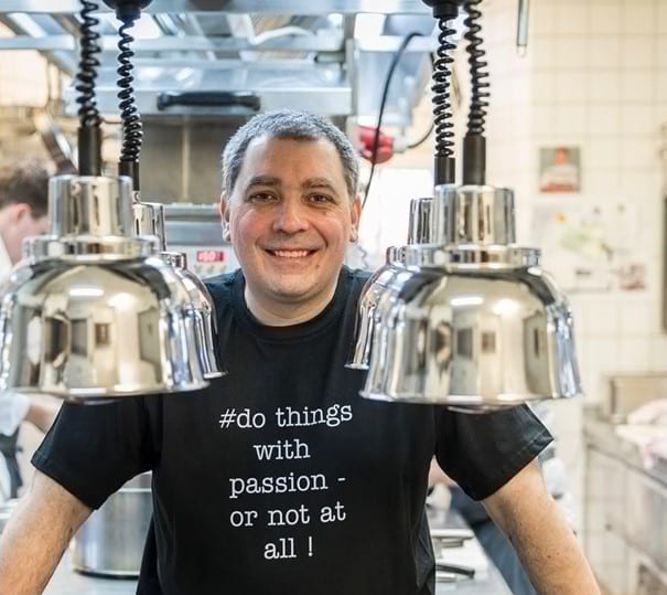 Christian Bau au passe de sa cuisine