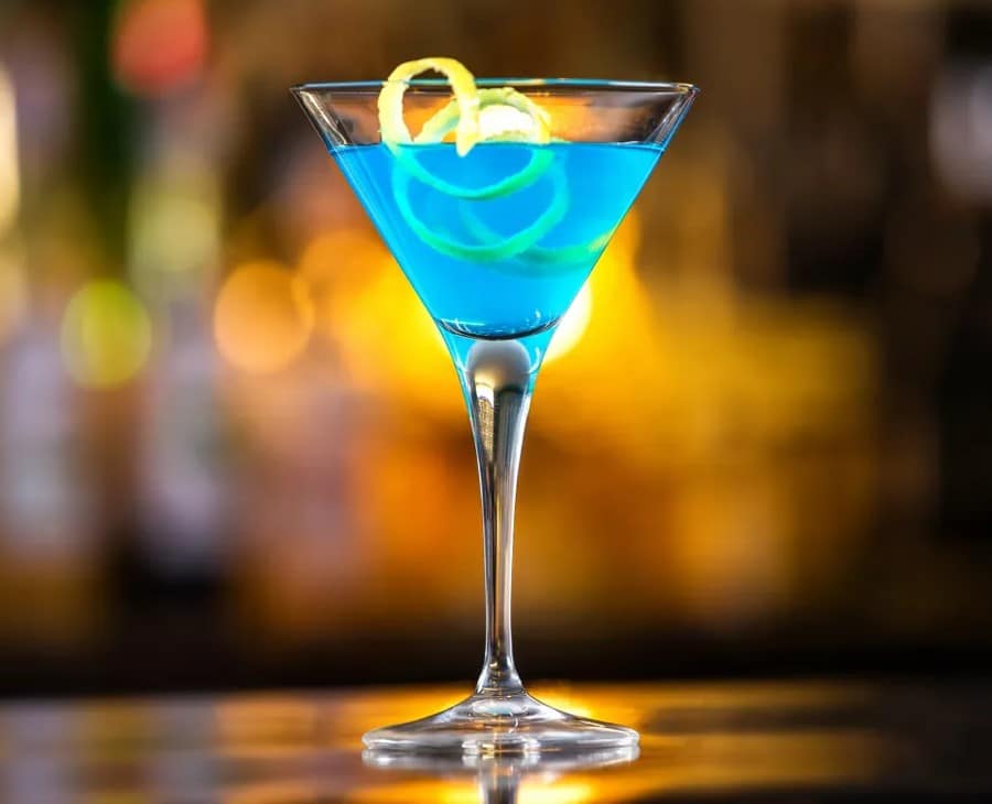 Cocktail Blue lagoon