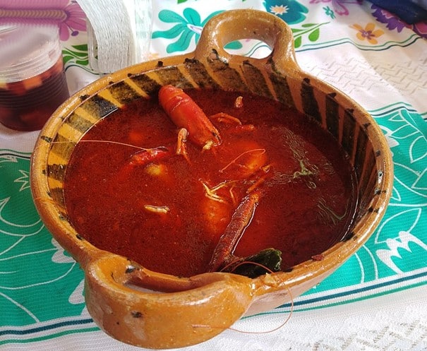 Chilpachol de mariscos