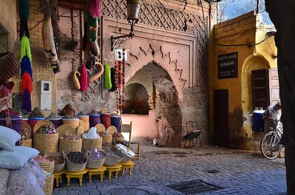 Entrance to a bazaar