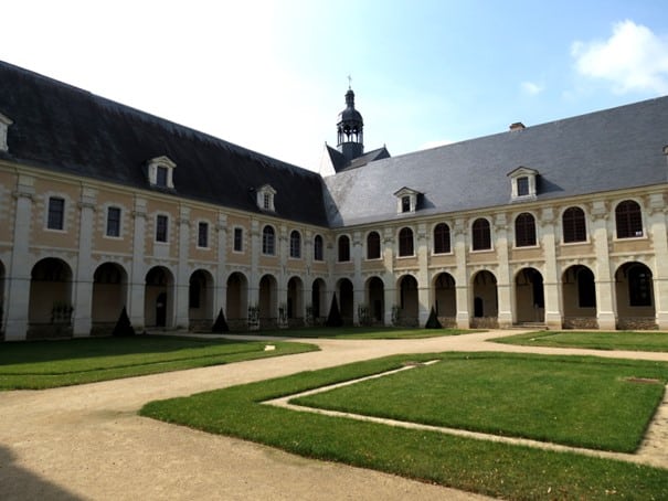 Couvent des Ursulines de Château-Gontier dans le département de la Mayenne en France