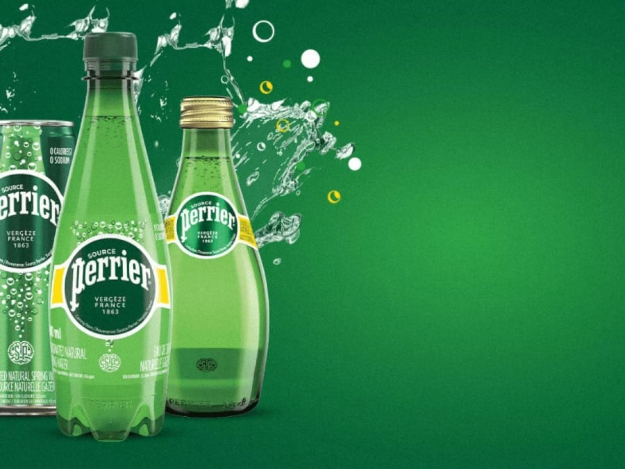 Eau minérale Perrier