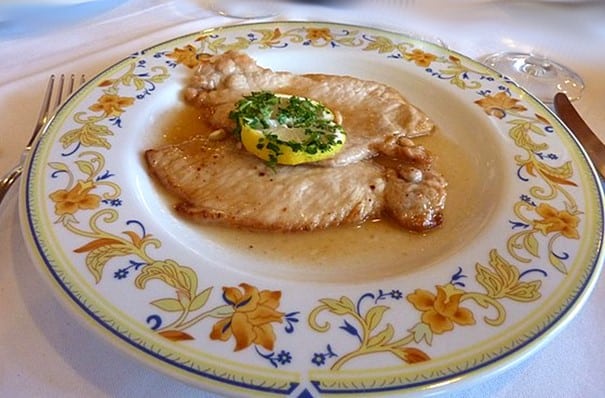 Scaloppine de veau au citron