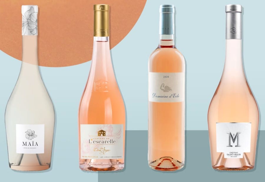 Vins ros&eacute;s c&ocirc;tes-de-provence
