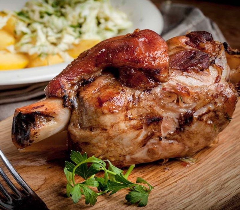 Crosse d'un jambon