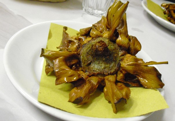 Artichoke alla giudìa