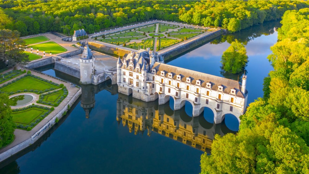 Château de Chenonceau en Indre-et-Loire - France