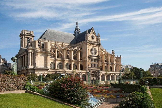 L'église Saint-Eustache à Paris