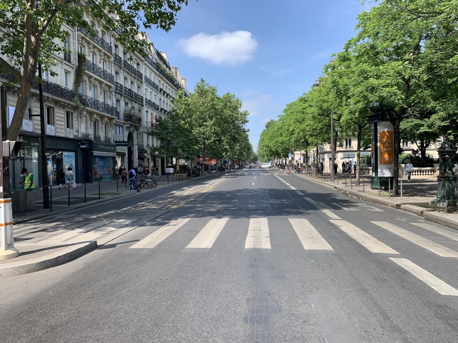 Le boulevard Sébastopol à Paris