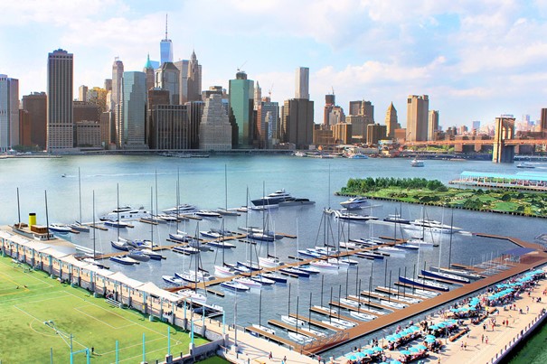 Le nouveau port de plaisance de New York inauguré en 2016