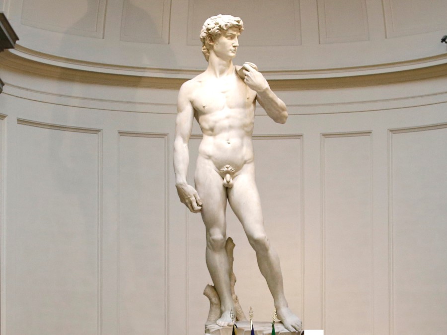 David de Michel-Ange statue réalisée entre 1501 et 1504
