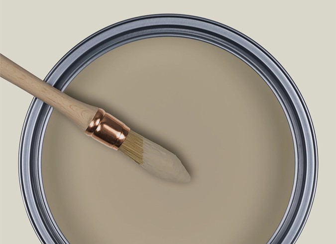 Peinture de couleur grège