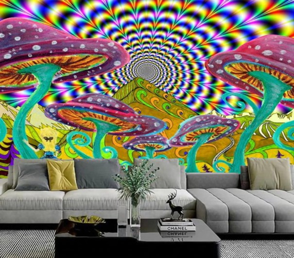 Tenture psychédélique