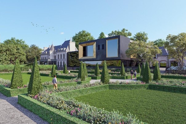 Le château du Liziec à Vannes, département du Morbihan en France