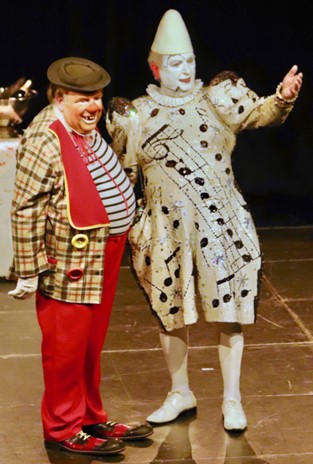 Clown blanc et auguste