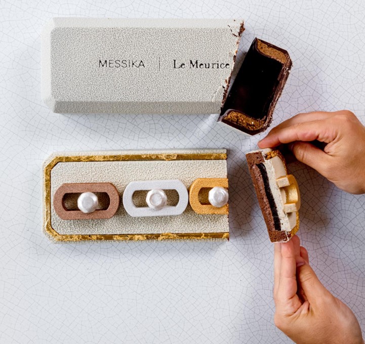 La b&ucirc;che de No&euml;l du Meurice x Messika
