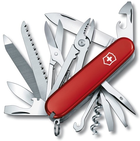 Lames d'un couteau suisse