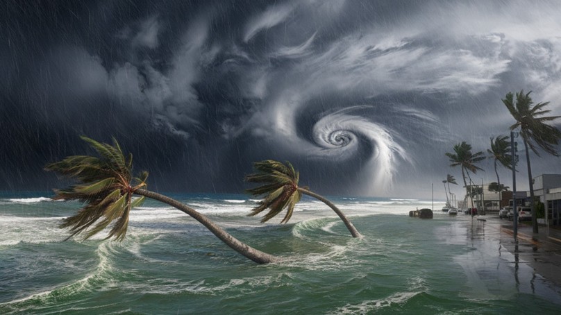 Le cyclone Dana frappe une côte de l’Inde