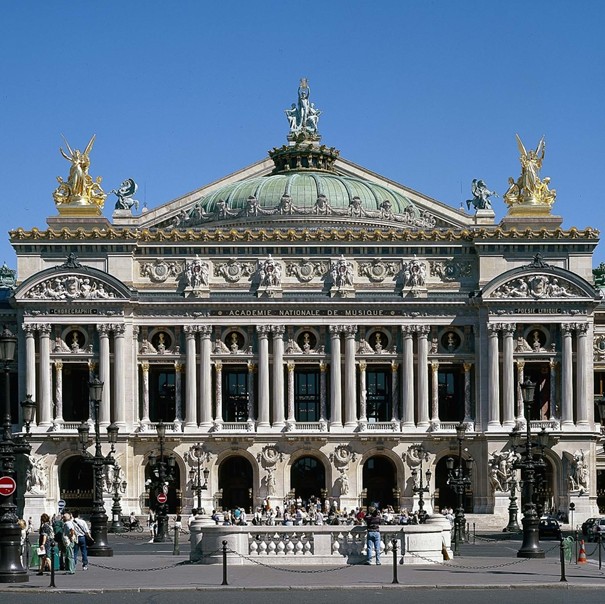 L’opéra Garnier à Paris
