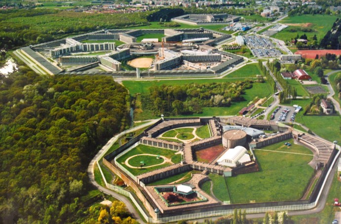 Prison de Fleury-Mérogis dans dans le département de l’Essonne en région Île-de-France