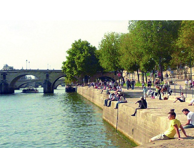 Les berges de la Seine à Paris