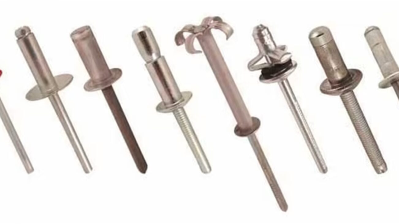 Plusieurs formes de rivet