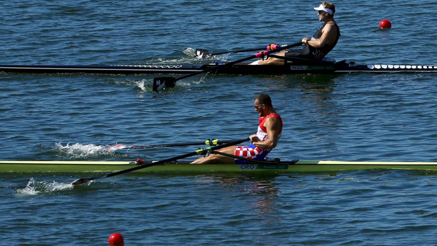 Course d'aviron