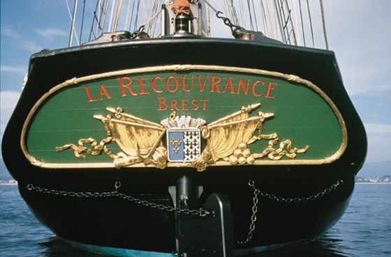 Poupe d'un navire