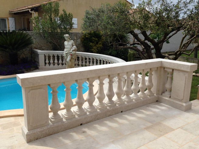 Balustrade de piscine