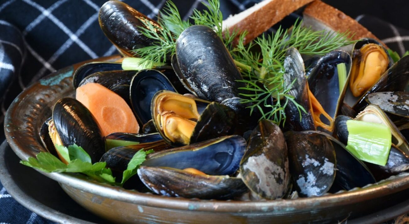 Moules de Bouchot à la marinière