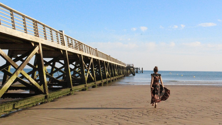 Estacade de Saint-Jean-de-Monts en Vendée