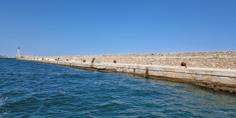 La digue du Large à Marseille